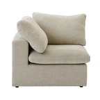 DOMUS Classic Modular Corner Seat Module in Khaki