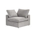DOMUS Classic Modular Corner Seat Module in Gray