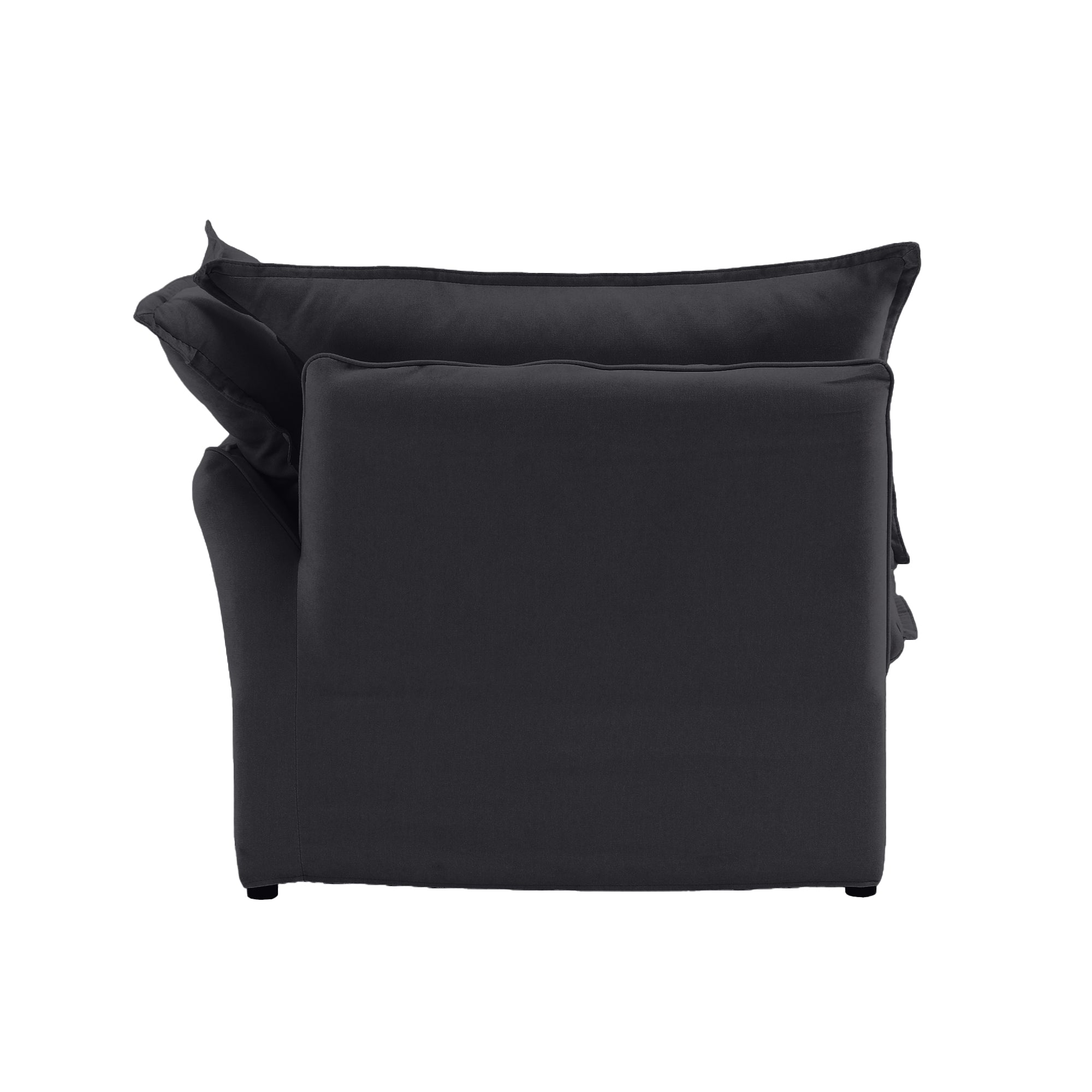 DOMUS Luxe Modular Left Arm Module in Black
