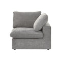 Slipcover Only - DOMUS Classic Right Facing Armrest Piece in Gray CloudWeave™