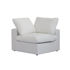 DOMUS Classic Modular Corner Seat Module in White