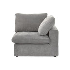 DOMUS Classic Modular Corner Seat Module in Gray