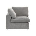 Slipcover Only - DOMUS Classic Left Facing Armrest Piece in Gray CloudWeave™
