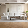 DOMUS Luxe Modular 4-Seater U-Sectional in Beige