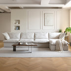 DOMUS Luxe Modular 4-Seater Sectional in Beige