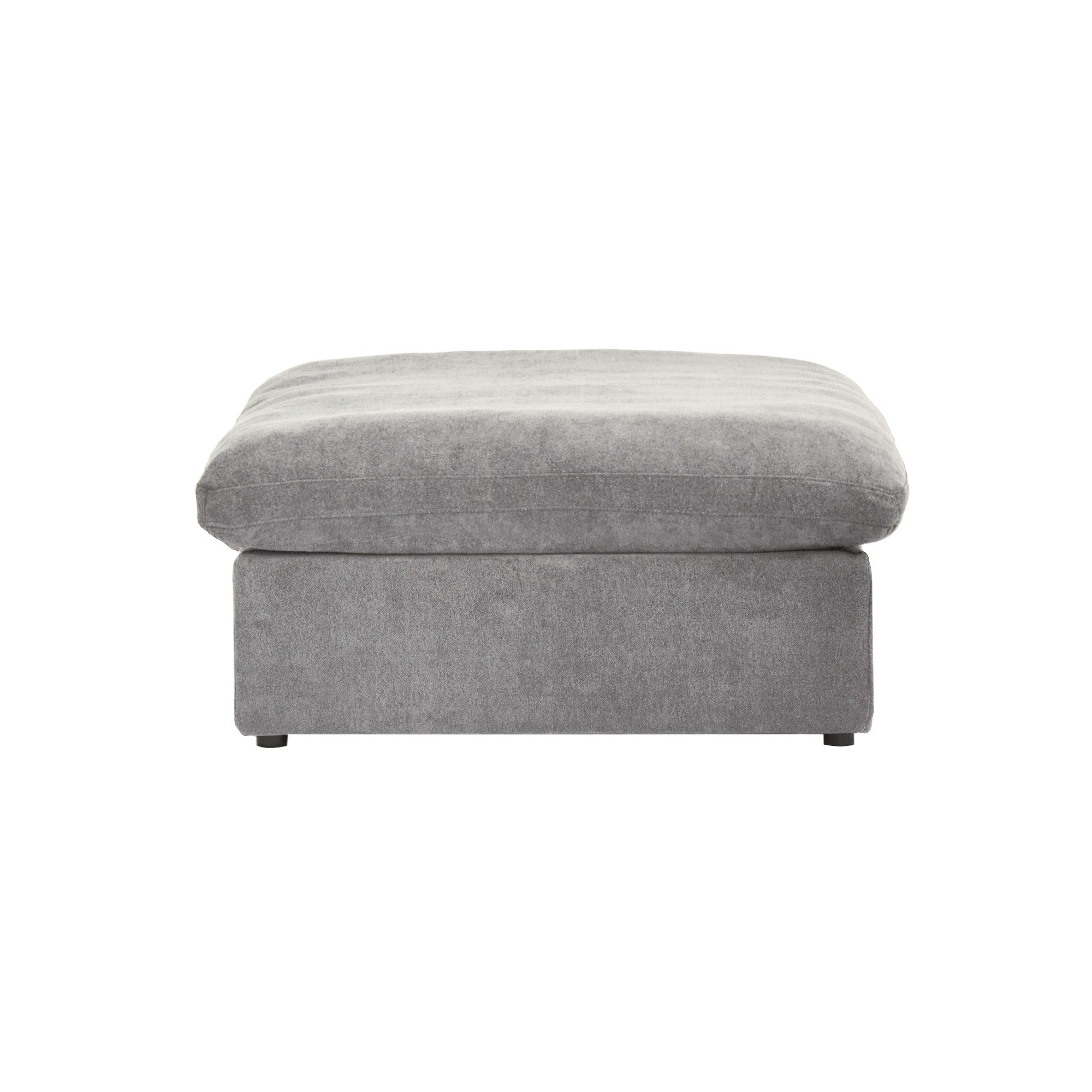 Slipcover Only - DOMUS Classic Ottoman Piece in Gray CloudWeave™