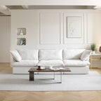 DOMUS Luxe Modular 3-Seater Sofa in White