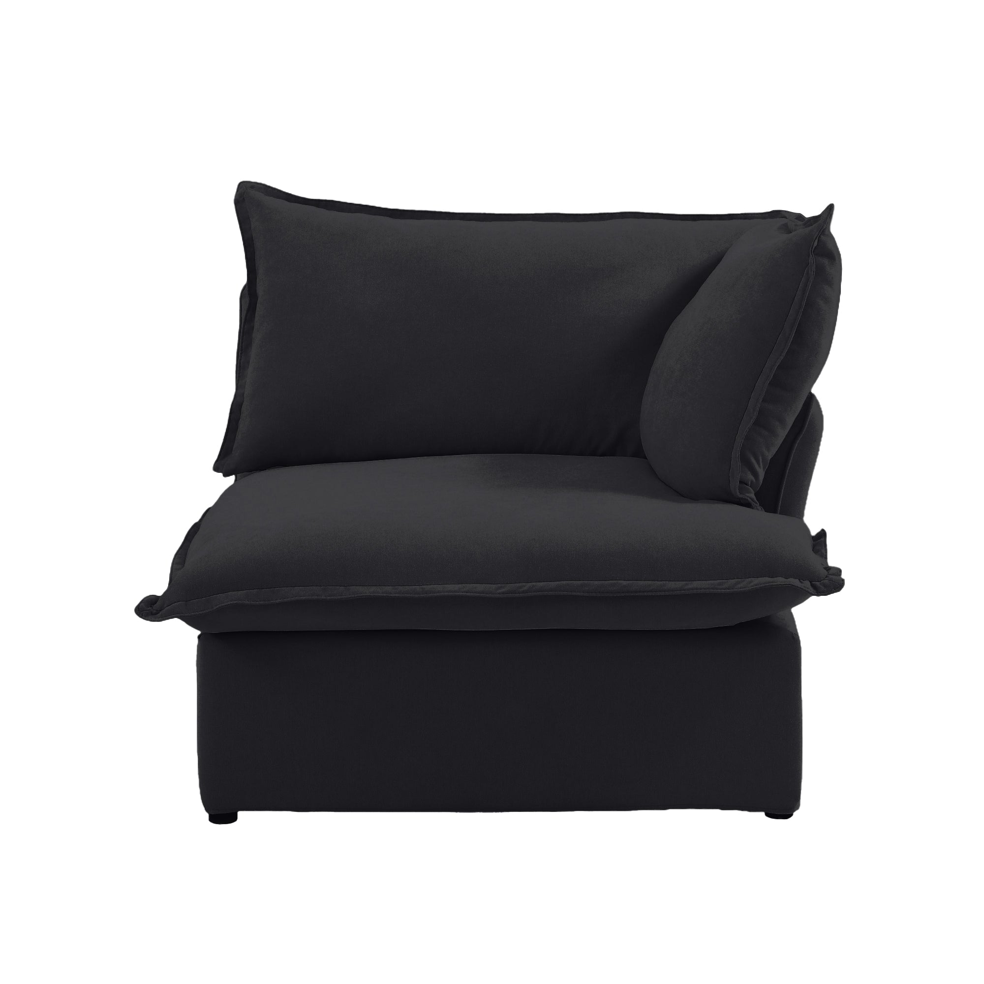 DOMUS Luxe Modular Left Arm Module in Black