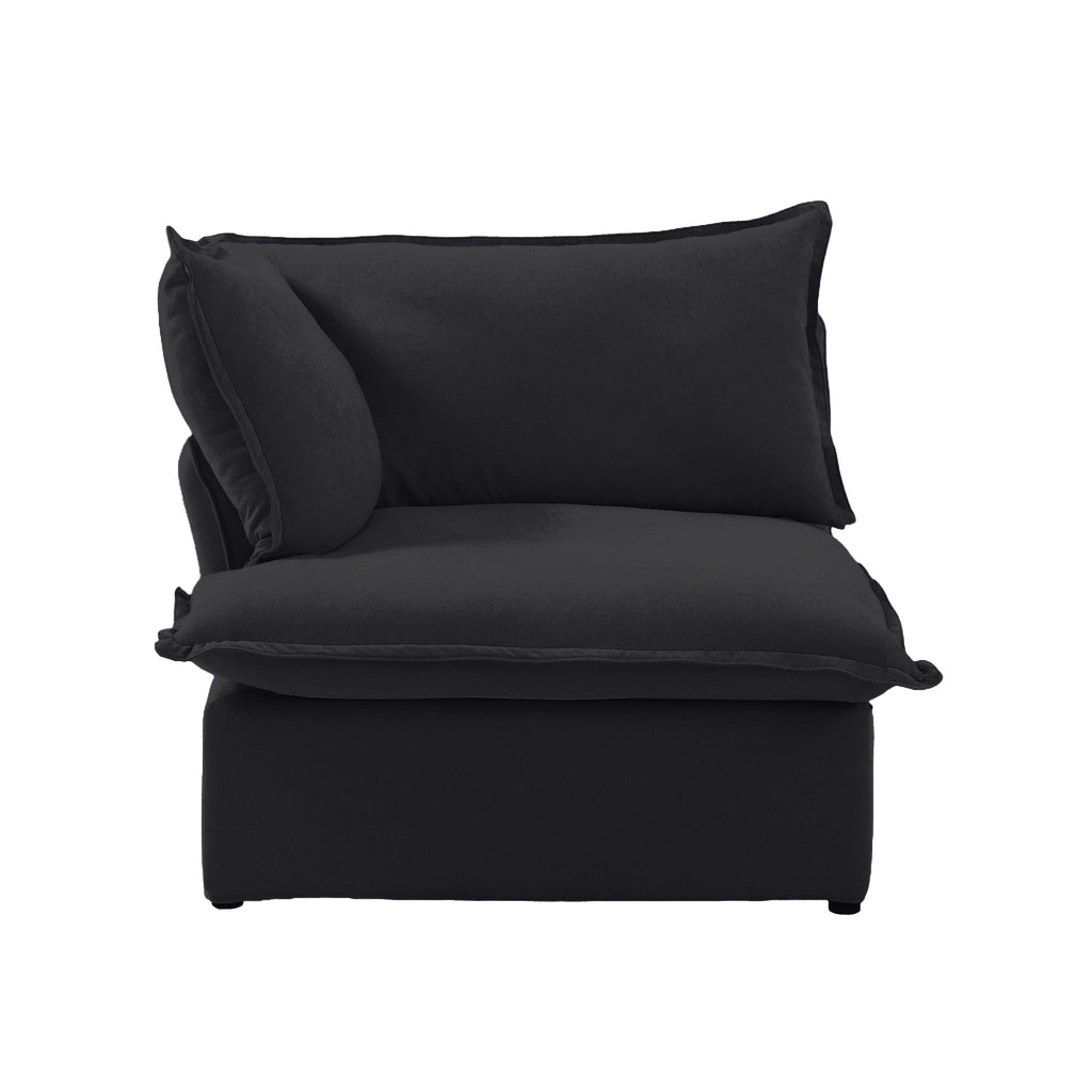 DOMUS Luxe Modular Right Arm Module in Black
