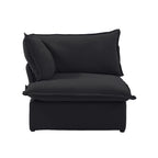 DOMUS Luxe Modular Right Arm Module in Black