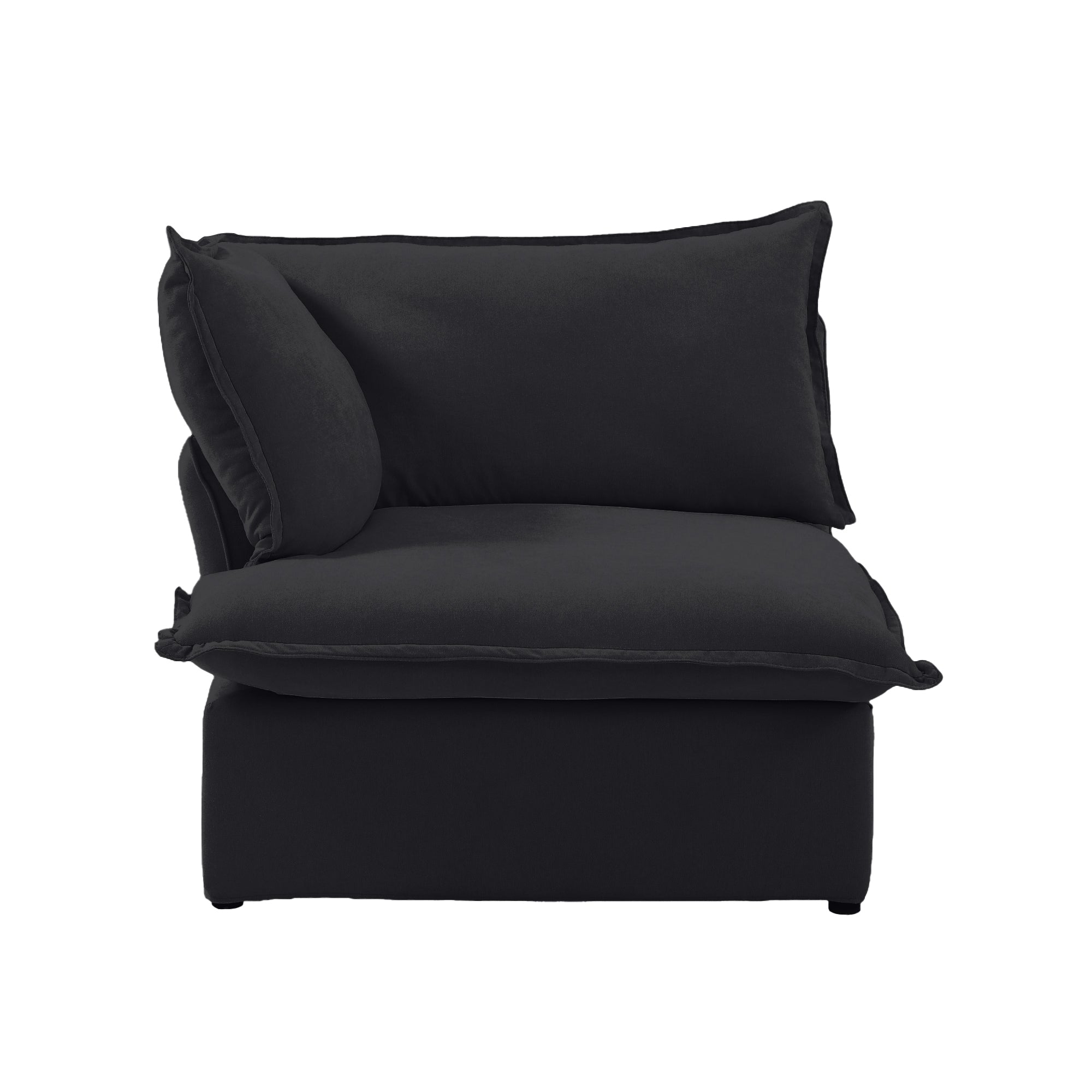 DOMUS Luxe Modular Right Arm Module in Black