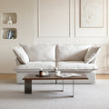 Slipcovers Only - DOMUS Luxe 2-Seater Sofa in Beige CloudWeave™