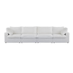 Slipcovers Only - DOMUS Classic 4 Seater Sofa in White CloudWeave™