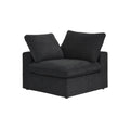 DOMUS Classic Modular Corner Seat Module in Black