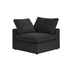 DOMUS Classic Modular Corner Seat Module in Black