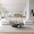 DOMUS Classic Modular 4-Seater U-Sectional in White