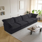 DOMUS Luxe Modular 4-Seater in Black