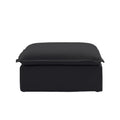 DOMUS Luxe Modular Ottoman Module in Black