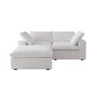 Slipcovers Only - DOMUS Classic 2 Seater Sectional in White CloudWeave™