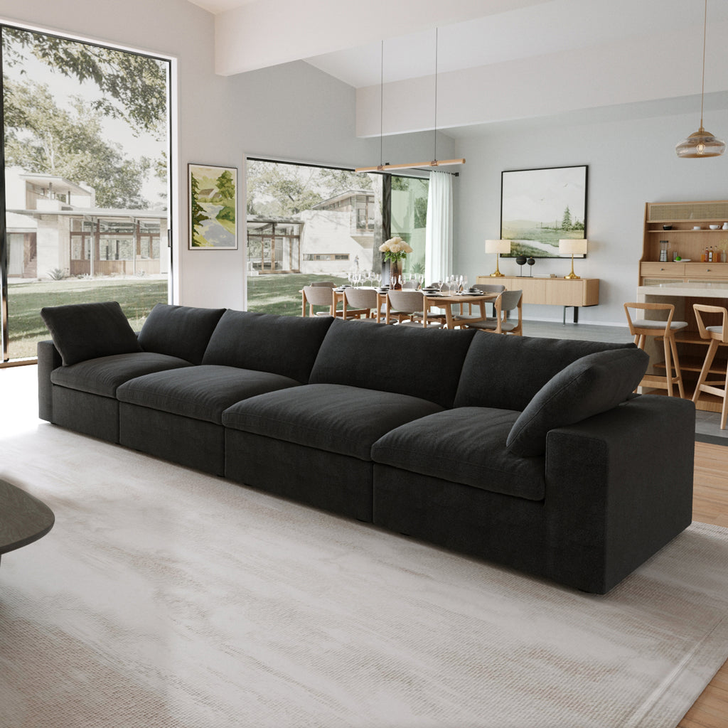 DOMUS Classic Modular 4-Seater in Black