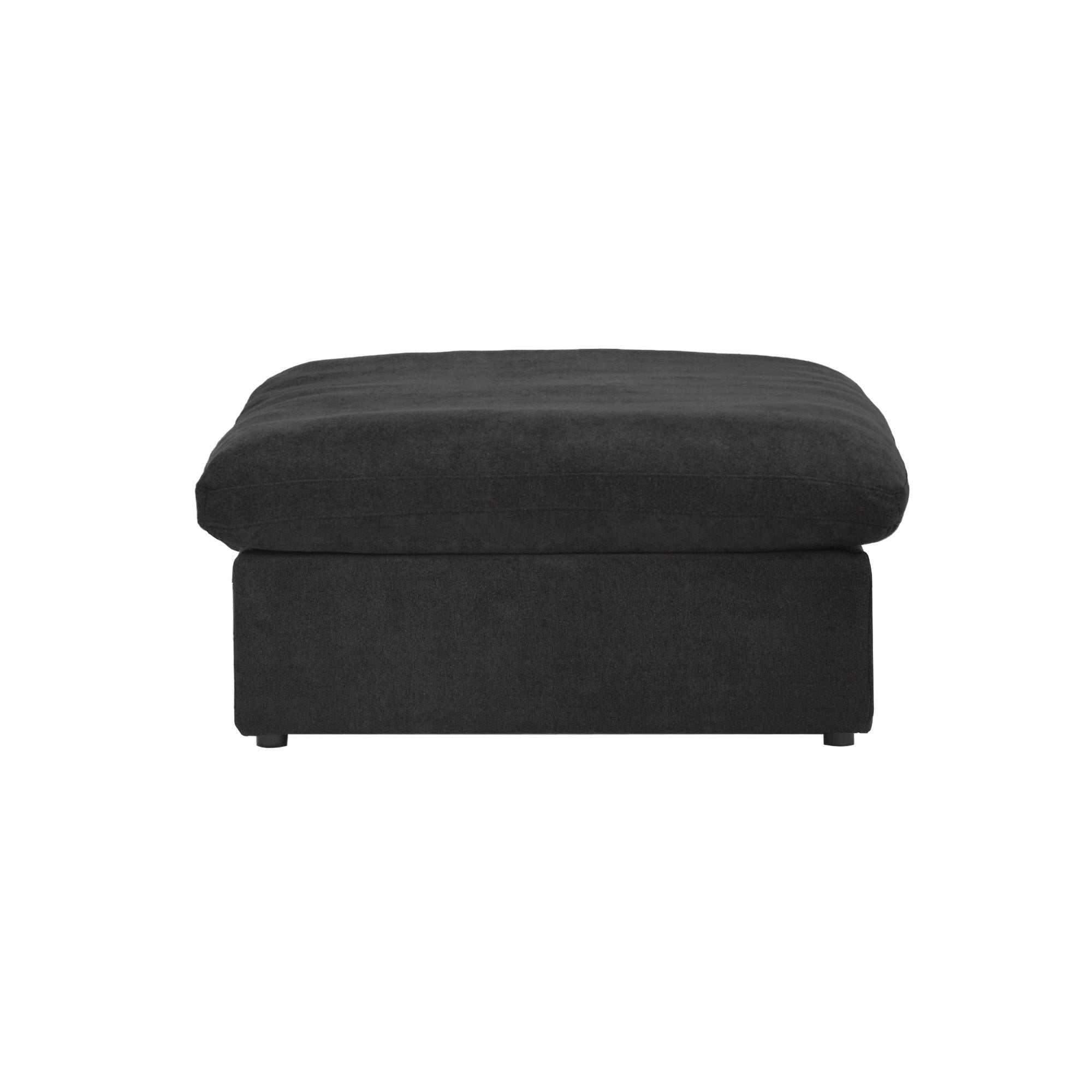 DOMUS Classic Modular Ottoman Module in Black