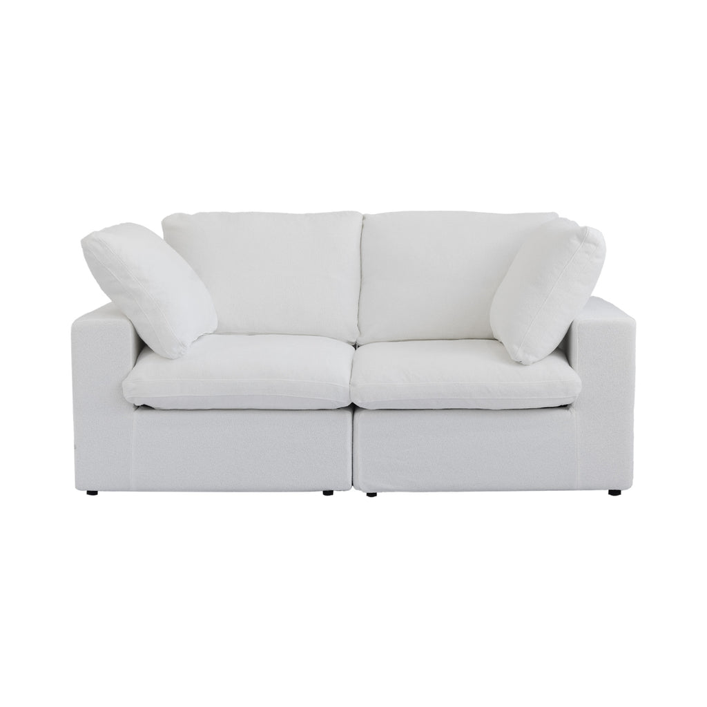 Slipcovers Only - DOMUS Classic 2 Seater Sofa in White CloudWeave™