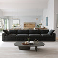 Slipcovers Only - DOMUS Classic 4 Seater Sofa in Black CloudWeave™