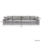 DOMUS Classic Modular 4-Seater in Gray