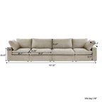 DOMUS Classic Modular 4-Seater in Khaki