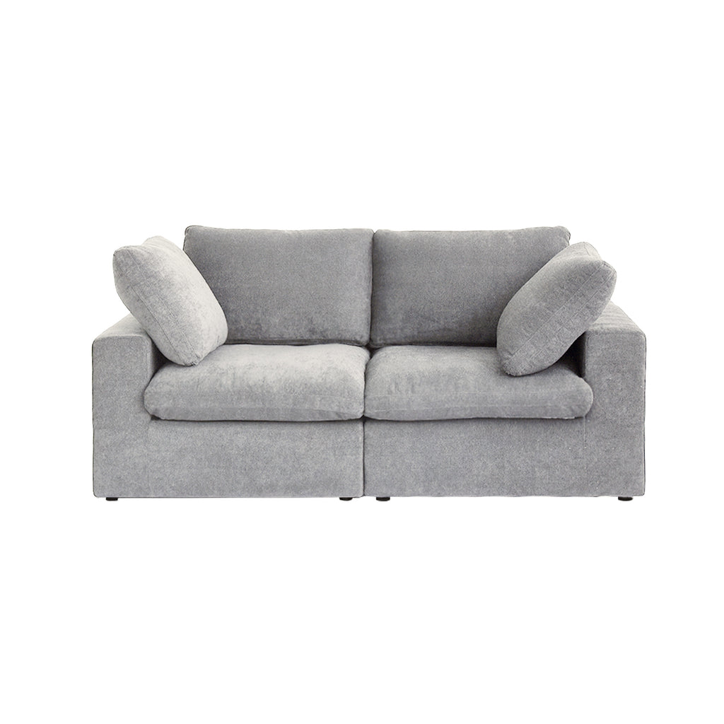 Slipcovers Only - DOMUS Classic 2 Seater Sofa in Gray CloudWeave™