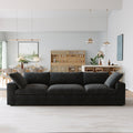 DOMUS Classic Modular 3-Seater Sofa in Black