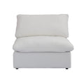 DOMUS Classic Modular Armless Chair Module in White