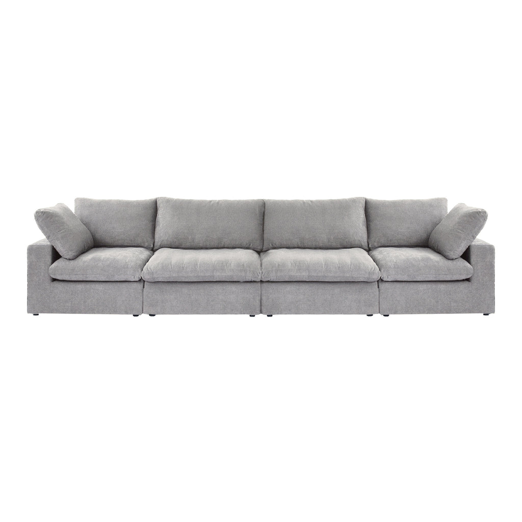 Slipcovers Only - DOMUS Classic 4 Seater Sofa in Gray CloudWeave™
