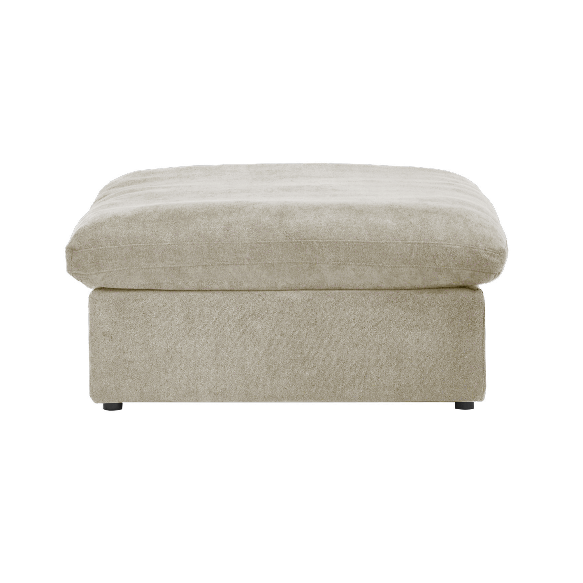 Slipcover Only - DOMUS Classic Ottoman Piece in Khaki CloudWeave™