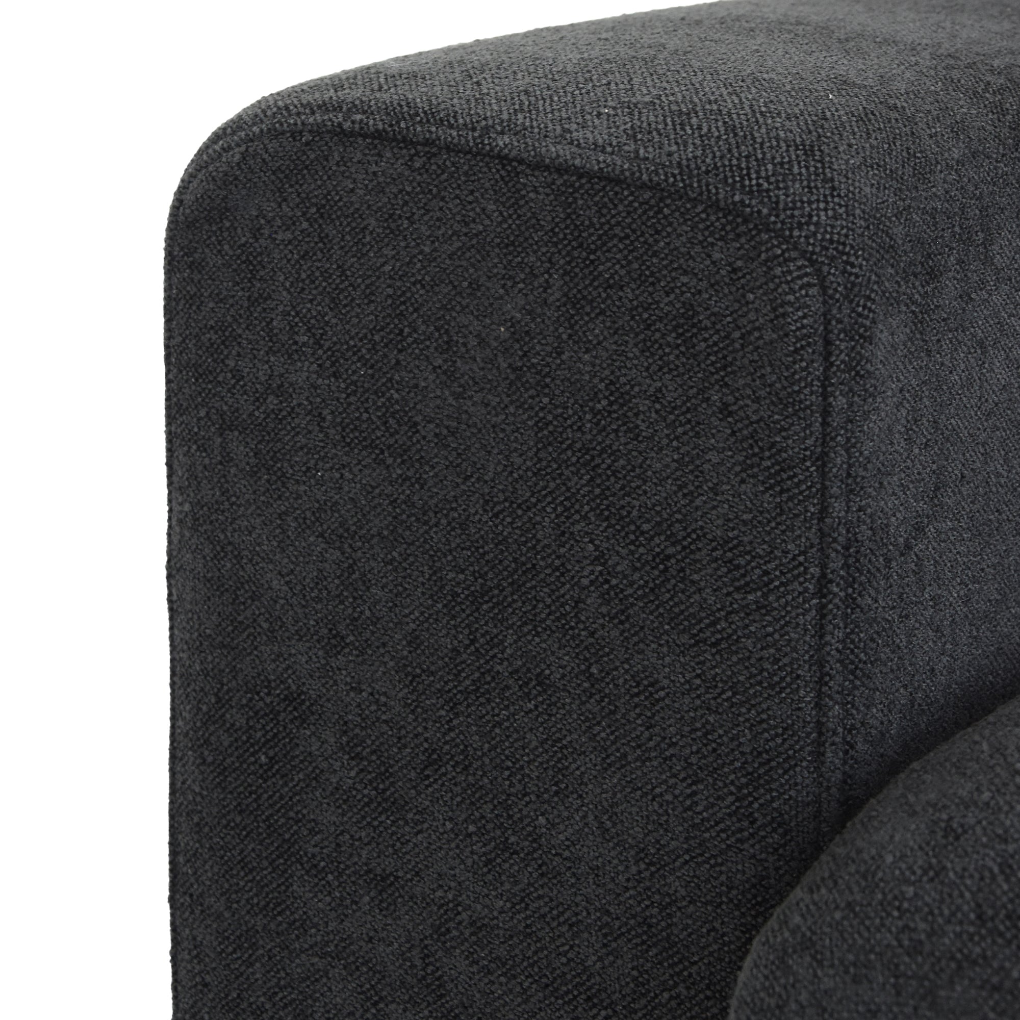 DOMUS Classic Modular Corner Seat Module in Black