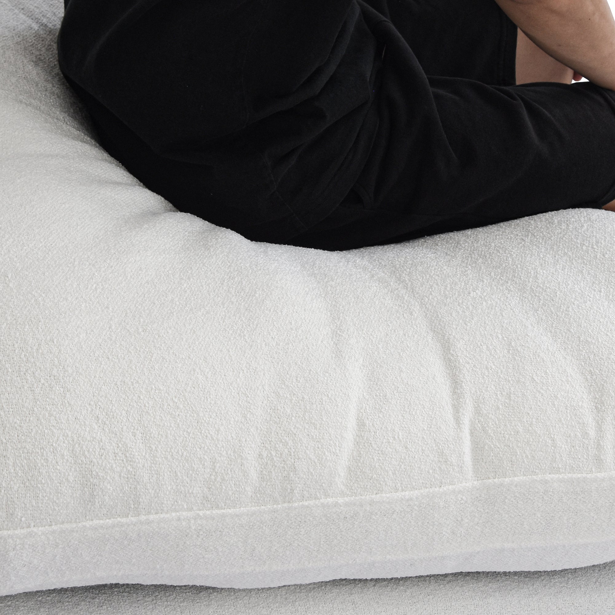 DOMUS Classic Modular 2-Seater Sectional in White