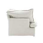 DOMUS Luxe Modular Right Arm Module in White