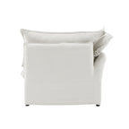 DOMUS Luxe Modular Right Arm Module in White