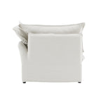 DOMUS Luxe Modular Left Arm Module in White