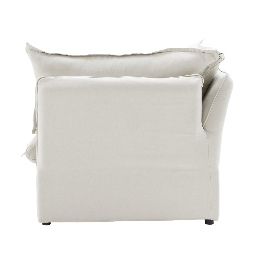 DOMUS Luxe Modular Corner Module in White