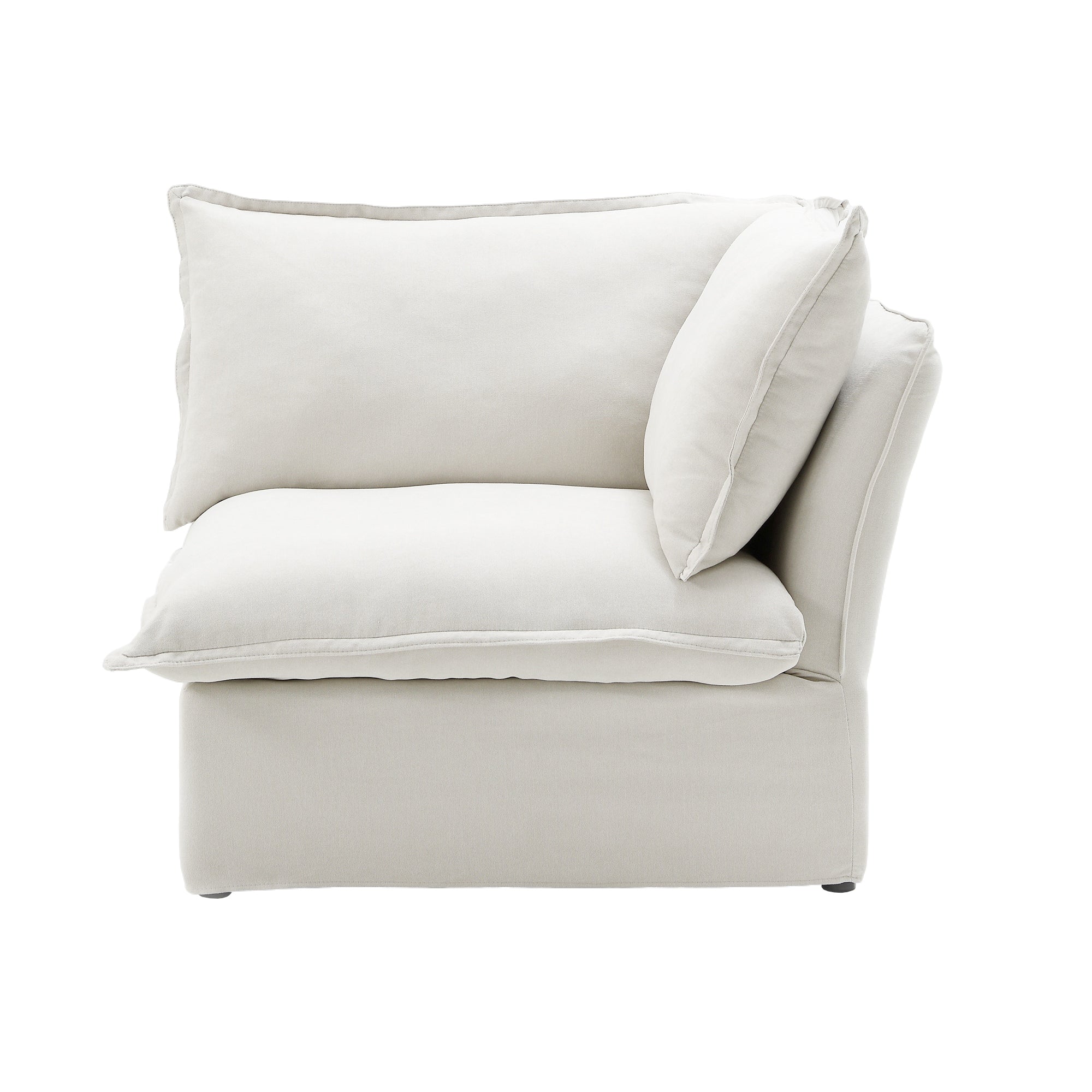 DOMUS Luxe Modular Corner Module in White