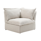 DOMUS Luxe Modular Corner Module in Beige