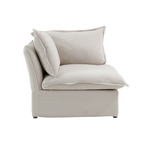 DOMUS Luxe Modular Corner Module in Beige