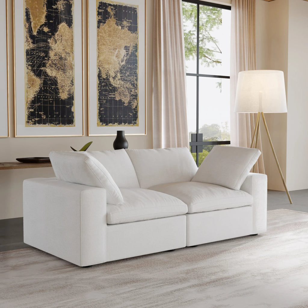Slipcovers Only - DOMUS Classic 3 Seater Sofa in Gray CloudWeave™