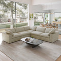Slipcovers Only - DOMUS Classic 5 Seater Corner Sectional in Khaki CloudWeave™